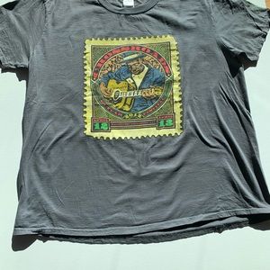 Men’s XL 2013 Crossroads Guitar Festival Grey T Shirt